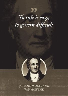 To rule is easy to govern