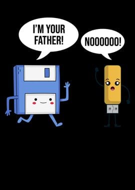 Floppy USB Saying Funny