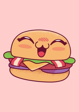 Kawaii Buger Cute Food