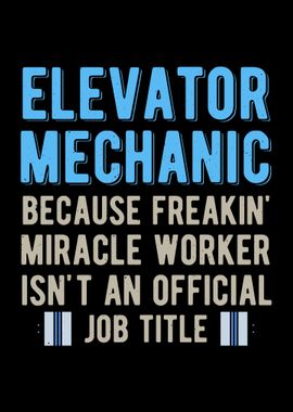 Funny Elevator Mechanic