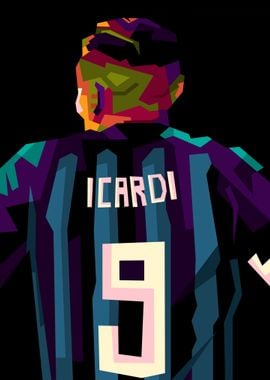 Mauro Icardi in popart