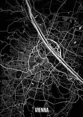 Vienna dark map