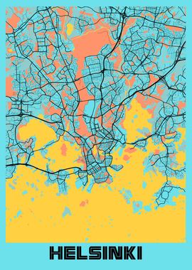 Helsinki Gloria City Map