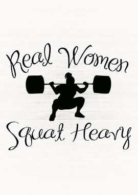 Real Women Squat Heavy