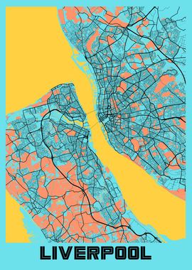 Liverpool Gloria City Map