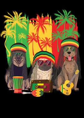 Reggae Rastafari Dogs