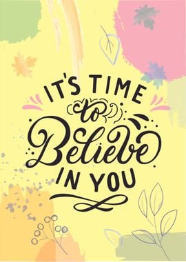 believe in you