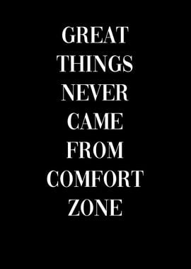 Comfort Zone Quote