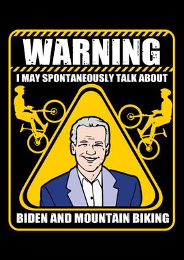 Joe Biden mountain biking