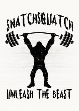 SnatchSquatch Funny Gym