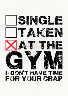 Single vs Taken vs Gym