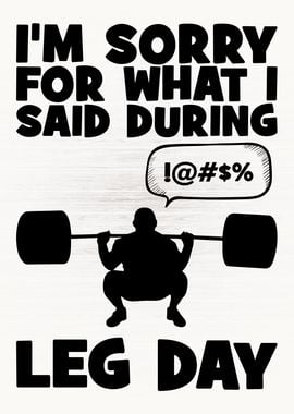 Funny Leg Day