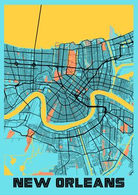 New York Gloria City Map