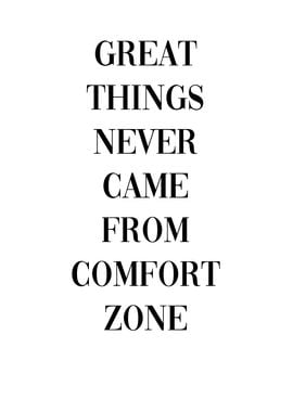 Comfort Zone Quote