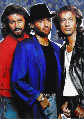 Painting Bee Gees