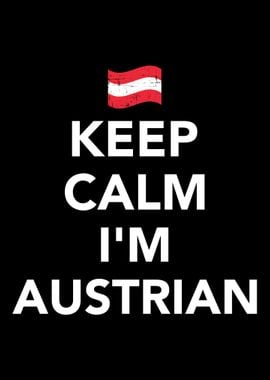 Keep calm Im austrian