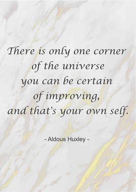 Aldous Huxley