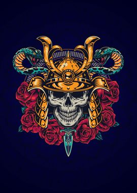 Samurai Skull