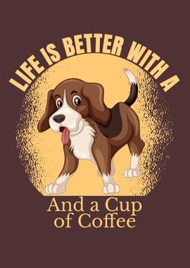 BEAGLE AND COFFEE LIFE