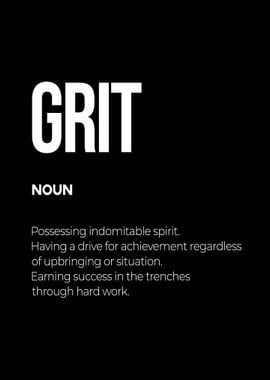 Grit Definition