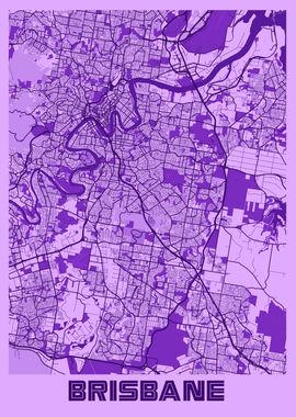 Brisbane Lavender Map