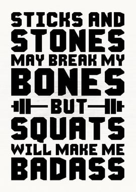 Squats Make Me Badass