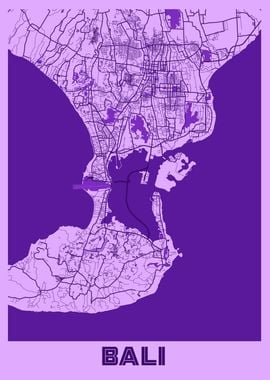 Bali Lavender Map