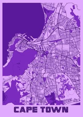 Cape Town Lavender Map