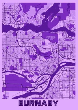 Burnaby Lavender Map