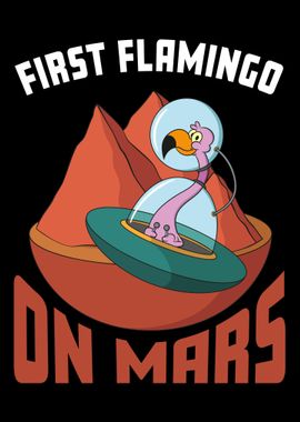 Flamingo Mars Space Lover