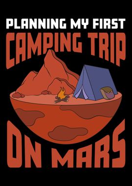 Camping Mars Space Lover