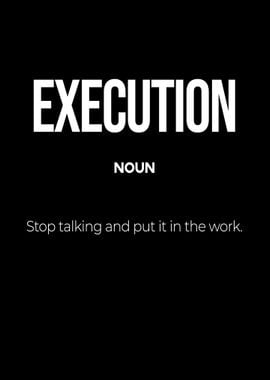 Execution Definition