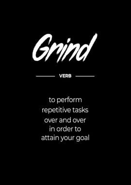 Grind Definition