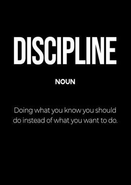 Discipline Definition