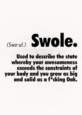 Swole Definition