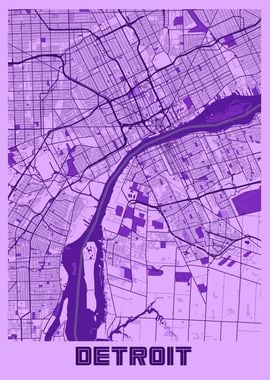 Detroit Lavender Map