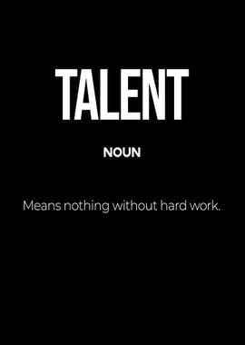 Talent Definition