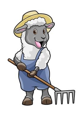 Sheep Farmer Rake