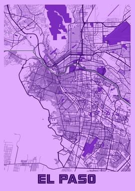 El Paso Lavender Map