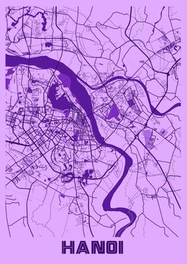 Hanoi Lavender Map