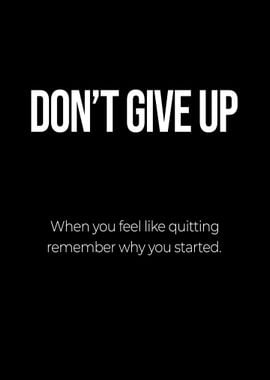 Dont Give Up