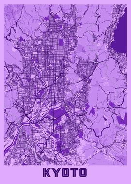 Kyoto Lavender Map