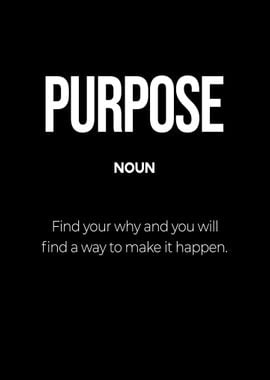 Purpose Definition