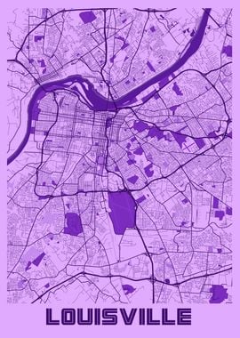 Louisville Lavender Map