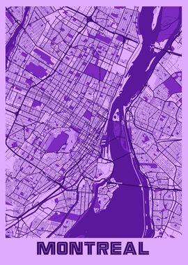 Montreal Lavender Map