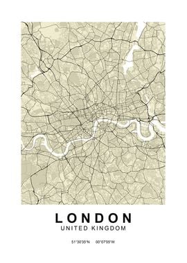 London Classic Street Map