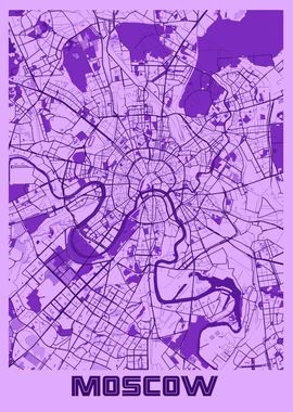 Moscow Lavender Map