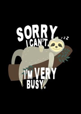 Sorry I Cant Very Busy