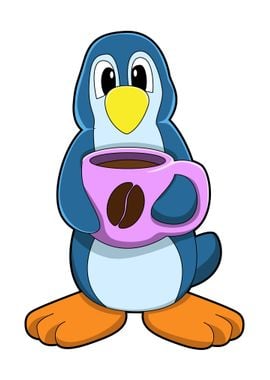 Penguin Cup of Coffee