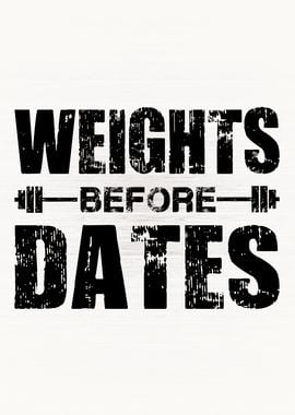 Weights Before Dates